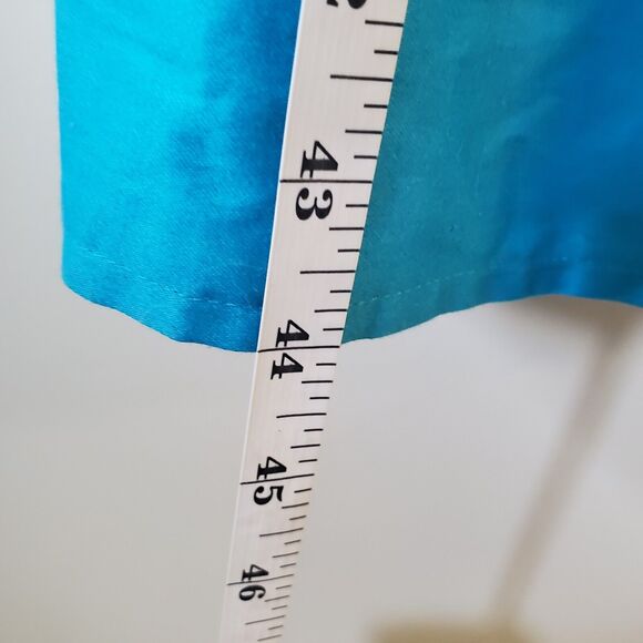 Madison Leigh Sundress Size 10 Colorful Cotton Spandex Straps Back Zip Beach - Picture 10 of 13